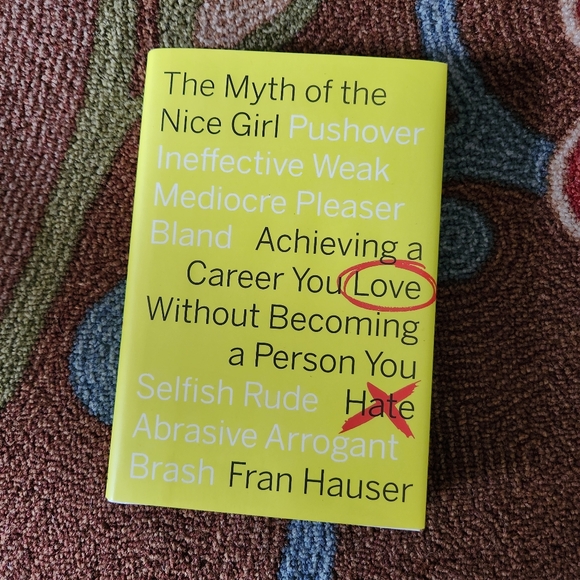 🌿2/$20 The Myth of the Nice Girl hardcover - Picture 1 of 4